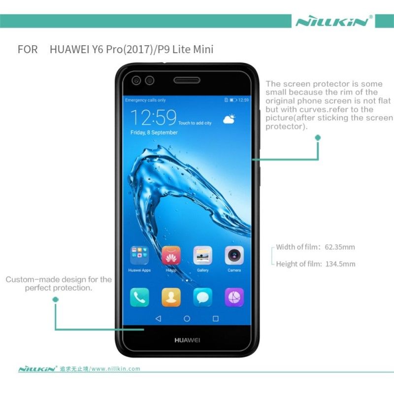 Schermbeschermfolie Voor Huawei Y6 2017