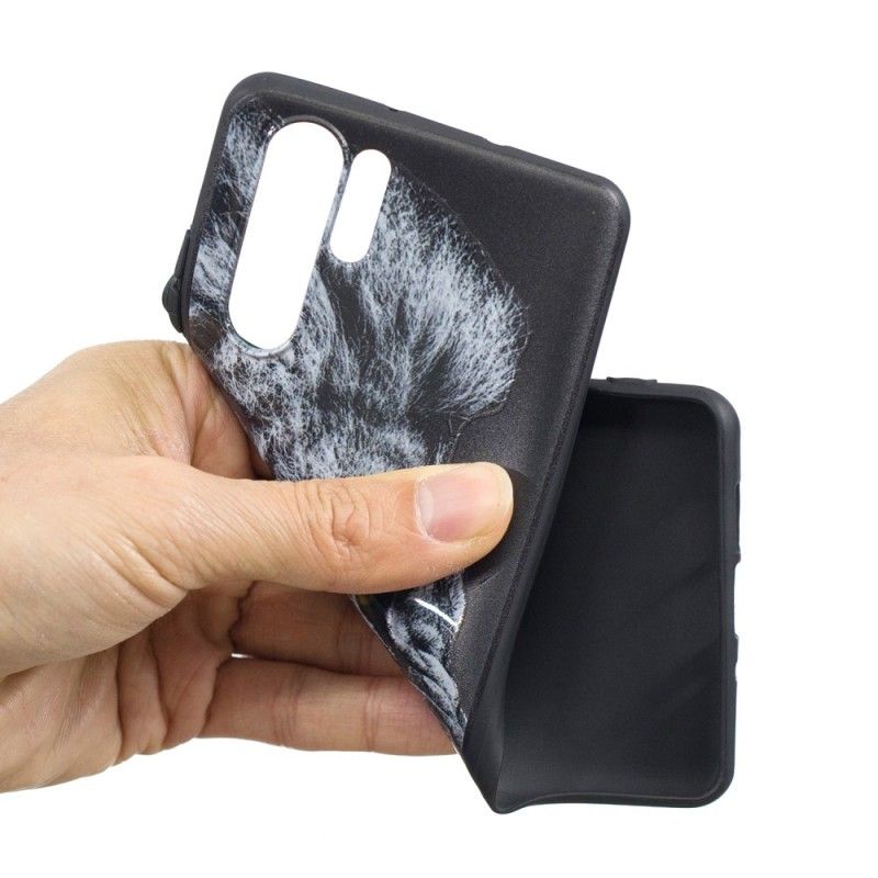 Case Hoesje Huawei P30 Pro Telefoonhoesje Woeste Leeuw