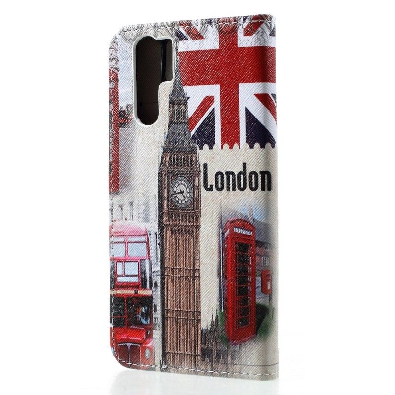 Cover Folio-hoesje Huawei P30 Pro Telefoonhoesje Leven In Londen