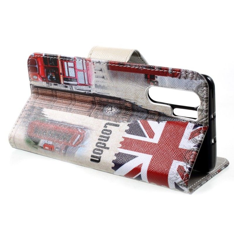 Cover Folio-hoesje Huawei P30 Pro Telefoonhoesje Leven In Londen