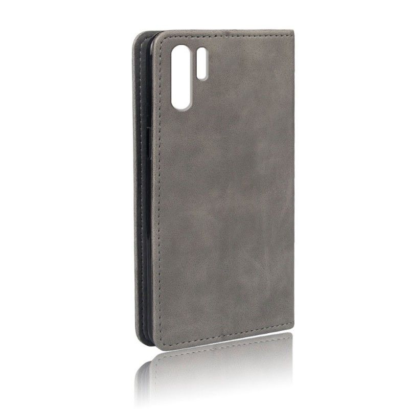 Folio-hoesje voor Huawei P30 Pro Leereffect