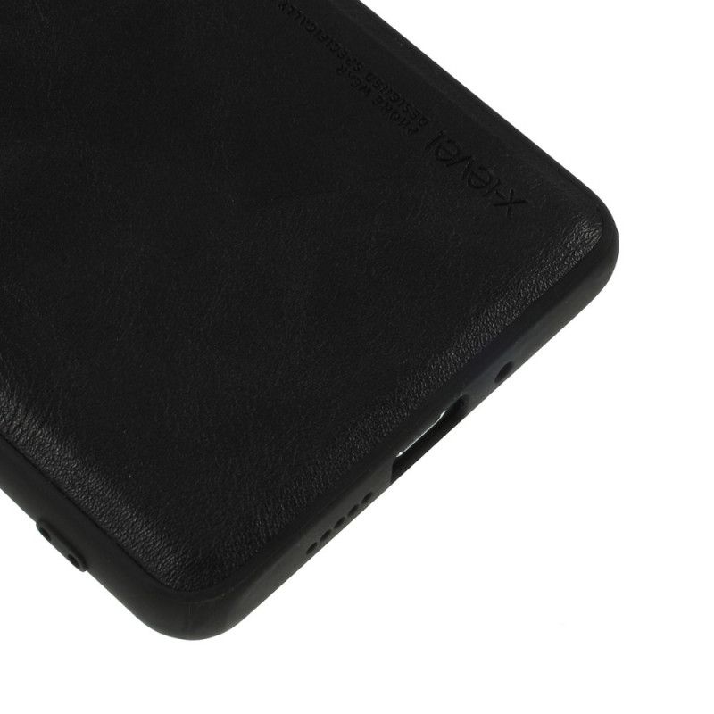 Hoesje Huawei P30 Pro Grijs Zwart Vintage Stijl X-Niveau