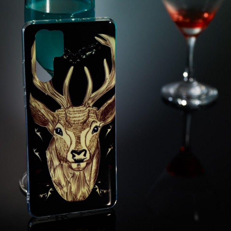 Hoesje Huawei P30 Pro Majestueus Fluorescerend Hert