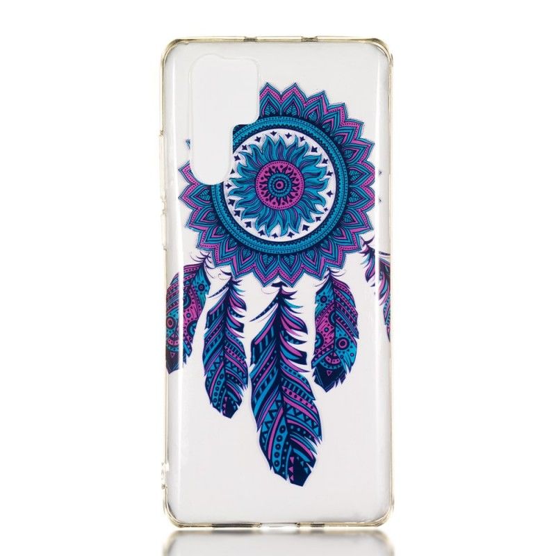 Hoesje Huawei P30 Pro Vanger Droomt Blauwe Veren