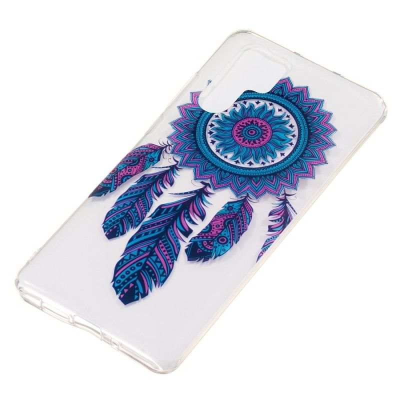 Hoesje Huawei P30 Pro Vanger Droomt Blauwe Veren