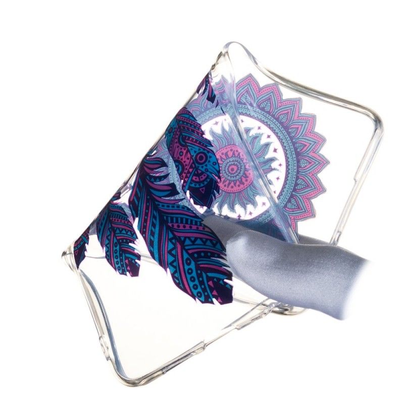 Hoesje Huawei P30 Pro Vanger Droomt Blauwe Veren