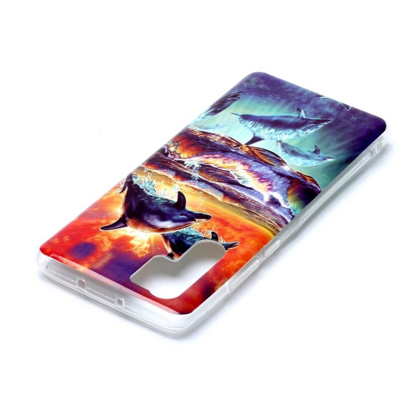 Hoesje voor Huawei P30 Pro Dolfijnen In Het Wild