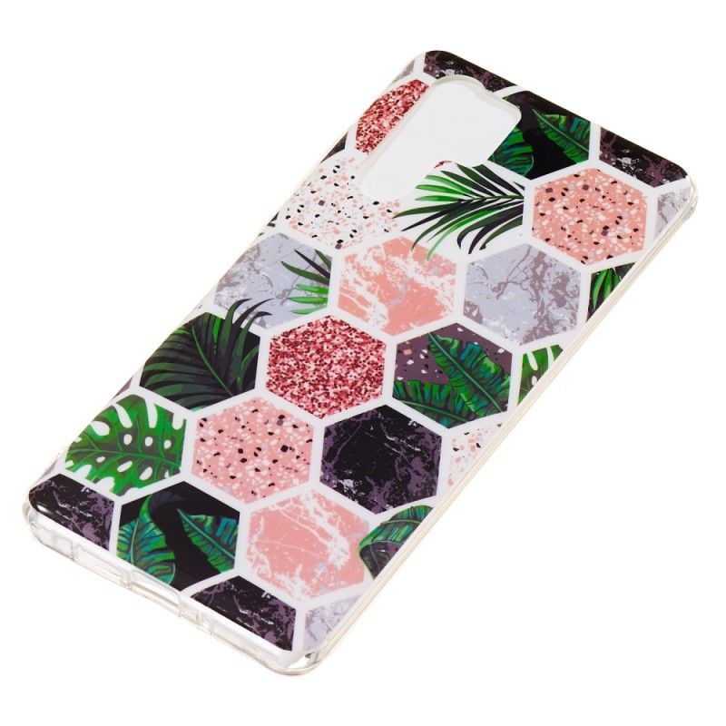 Hoesje voor Huawei P30 Pro Glitter Bijenkorven En Gras