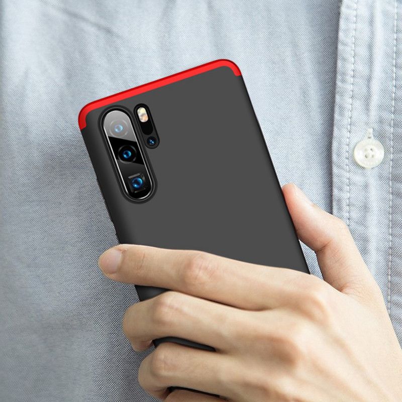 Hoesje voor Huawei P30 Pro Rood Zwart Afneembare Gkk