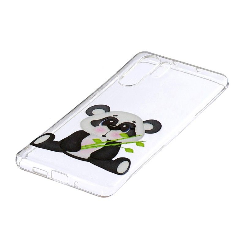 Hoesje voor Huawei P30 Pro Transparante Droevige Panda