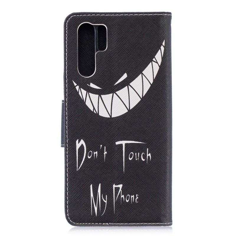 Leren Hoesje Huawei P30 Pro Duivelse Telefoon