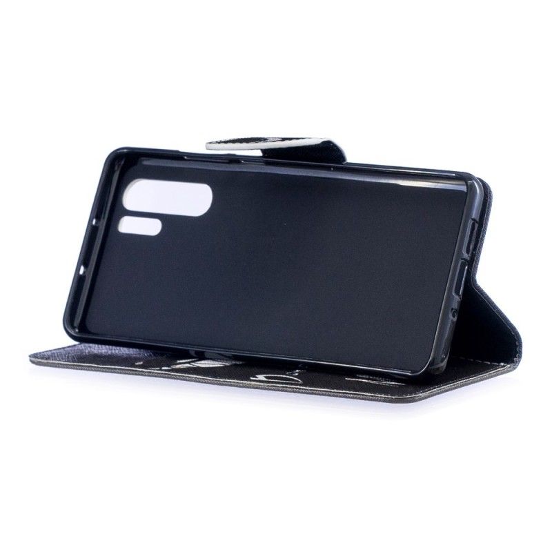 Leren Hoesje Huawei P30 Pro Duivelse Telefoon