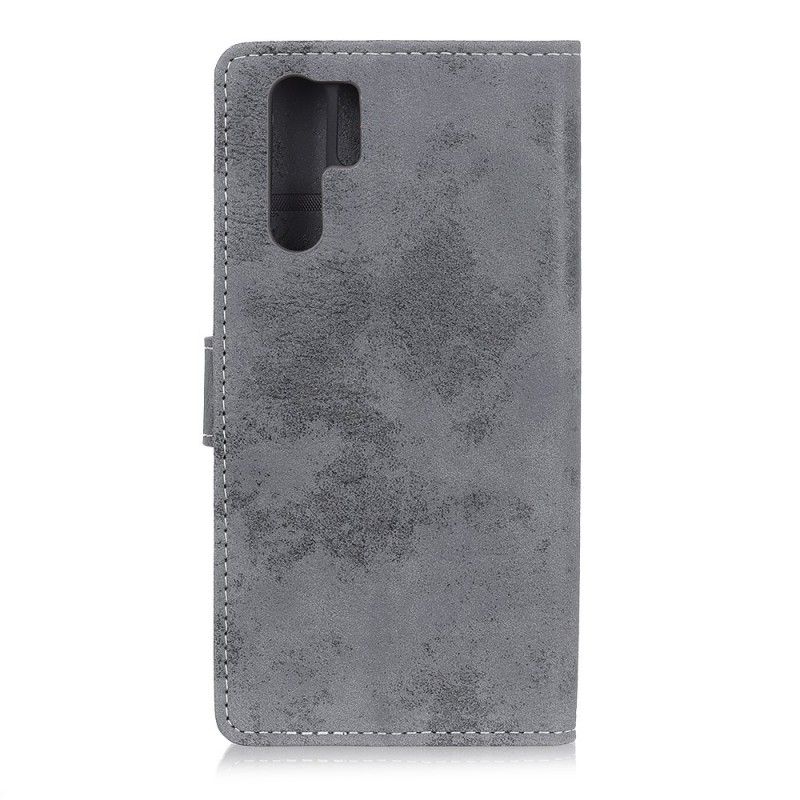 Leren Hoesje Huawei P30 Pro Vintage Leereffect