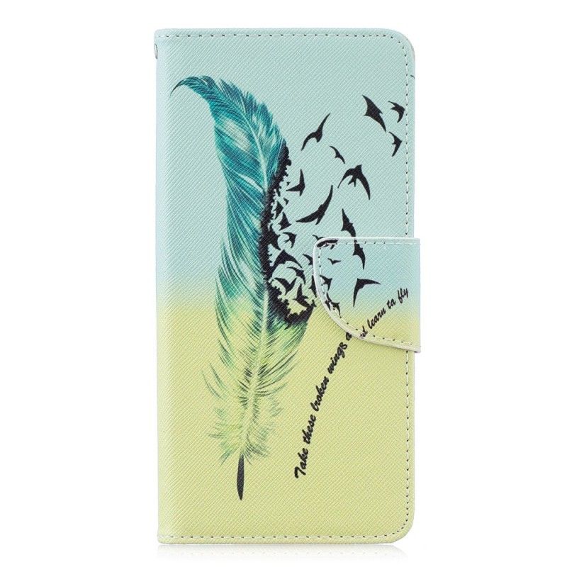 Leren Hoesje Huawei P30 Pro Leren Vliegen