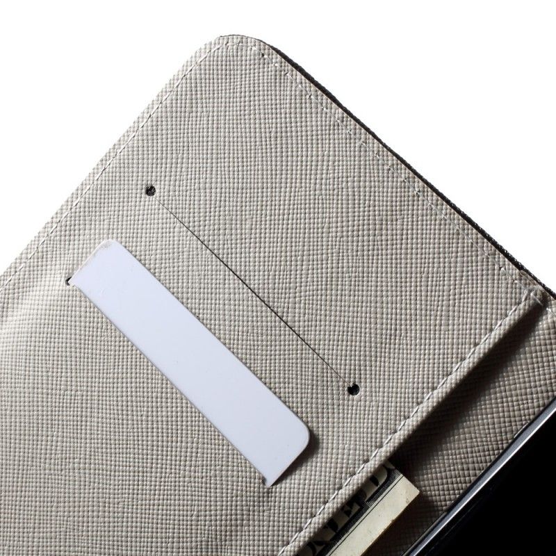 Leren Hoesje voor Huawei P30 Pro Raak Mijn Telefoon Niet Aan