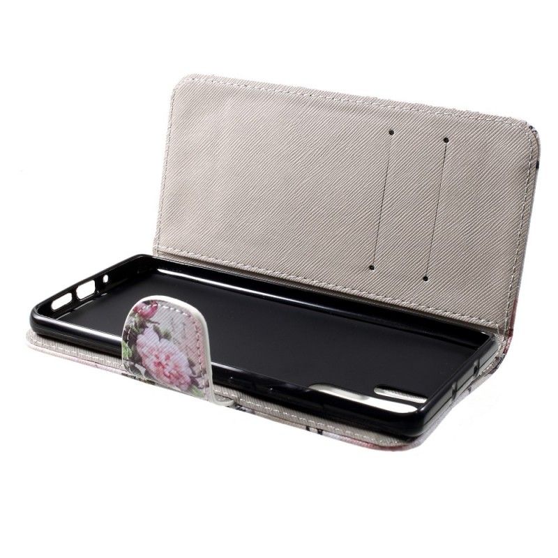 Leren Hoesje voor Huawei P30 Pro Retro Eiffeltoren
