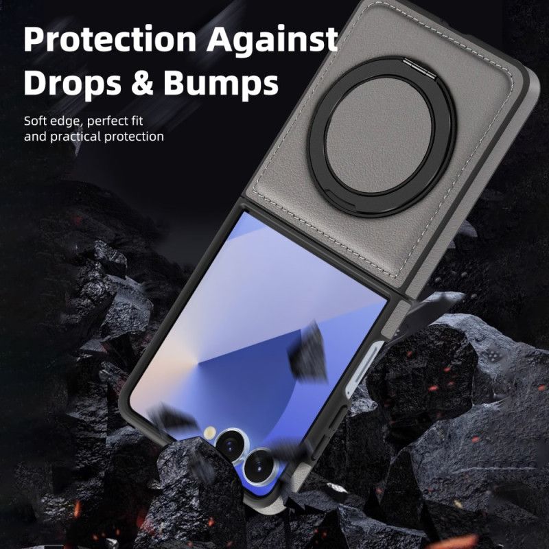 Case Hoesje Samsung Galaxy Z Flip 7 Telefoonhoesje Compatibel Met Magsafe Ring Houder
