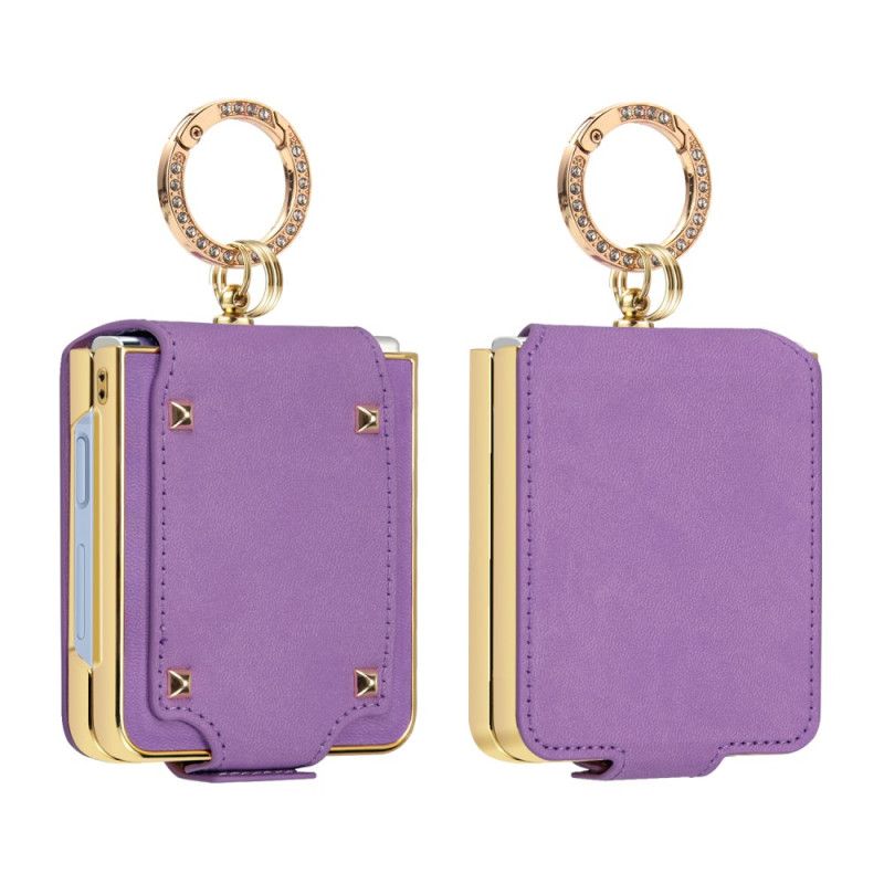 Cover Hoesje Samsung Galaxy Z Flip 7 Telefoonhoesje Premium Ring