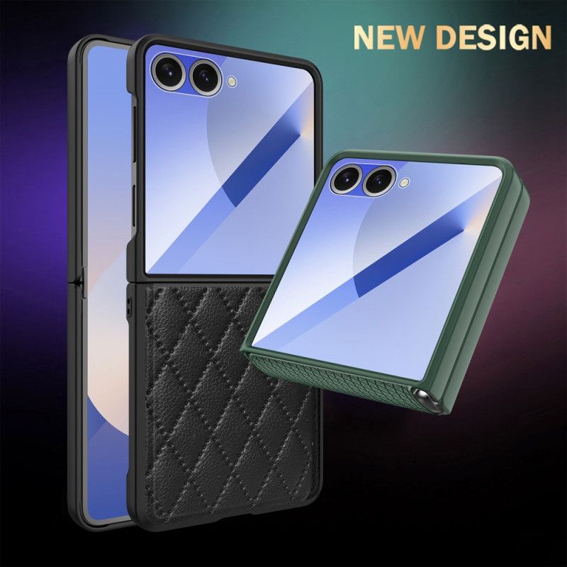 Cover Hoesje Samsung Galaxy Z Flip 7 Telefoonhoesje Slank Gewatteerd