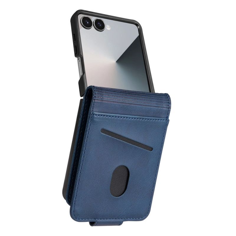 Cover Hoesje Samsung Galaxy Z Flip 7 Telefoonhoesje Stijlvolle Kaarthouder