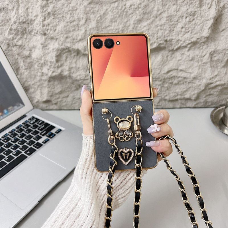 Hoesje Samsung Galaxy Z Flip 7 Bedel En Riem