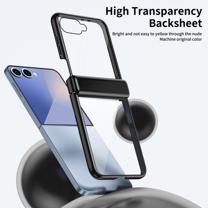 Hoesje Samsung Galaxy Z Flip 7 Bescherming Voor Scharnieren Met Metaaleffect