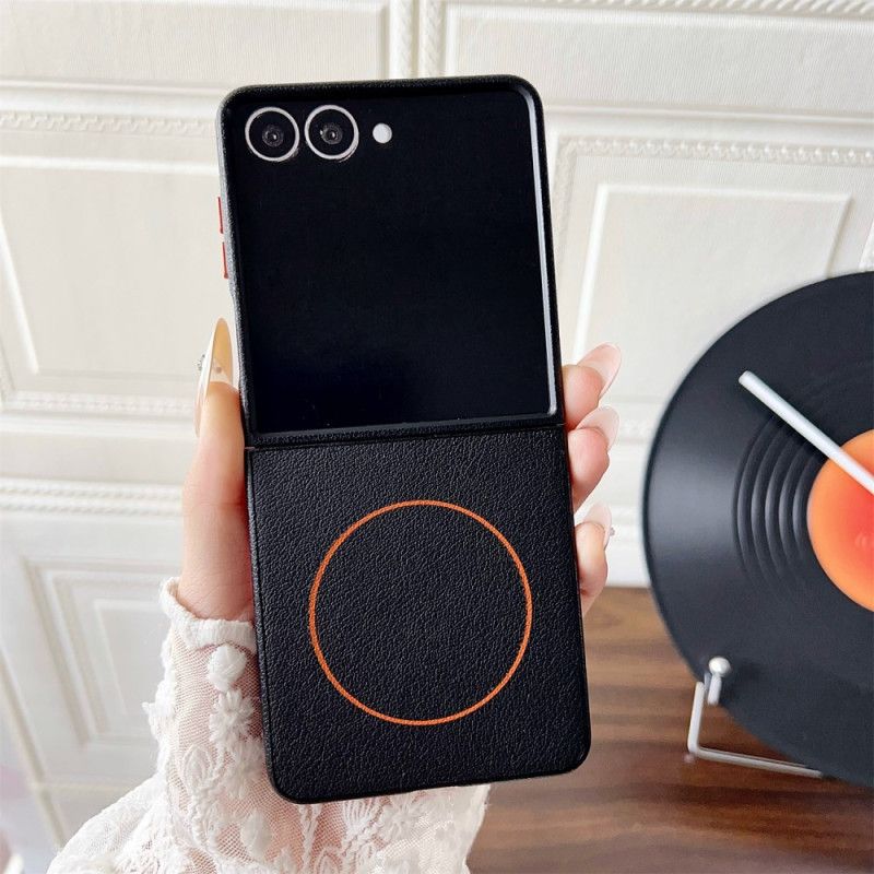 Hoesje Samsung Galaxy Z Flip 7 Compatibel Met Magsafe Orange Ring