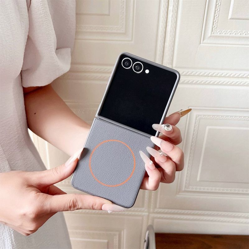 Hoesje Samsung Galaxy Z Flip 7 Compatibel Met Magsafe Orange Ring