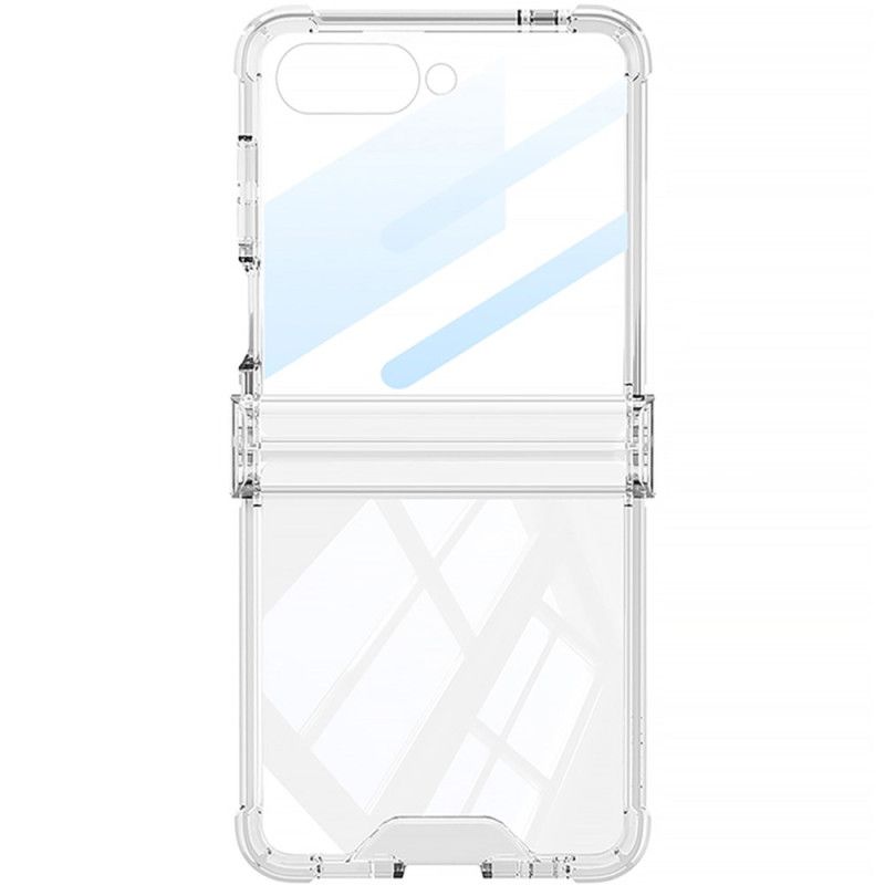 Hoesje Samsung Galaxy Z Flip 7 Gekleurd Doorschijnend Met Airbagbescherming Bescherming Hoesje