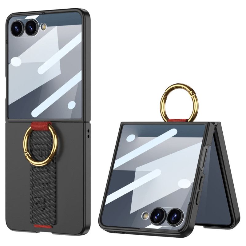 Hoesje Samsung Galaxy Z Flip 7 Gkk Polsbandje En Schermbeschermer Bescherming Hoesje