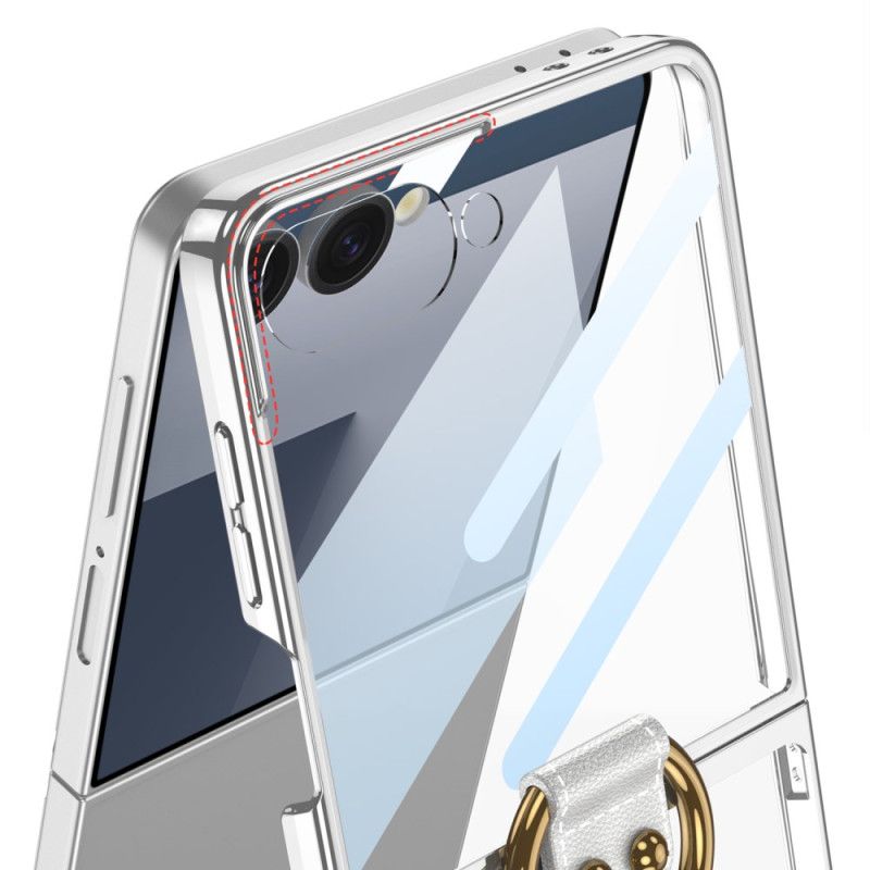 Hoesje Samsung Galaxy Z Flip 7 Gkk-screenprotector En Ringhouder