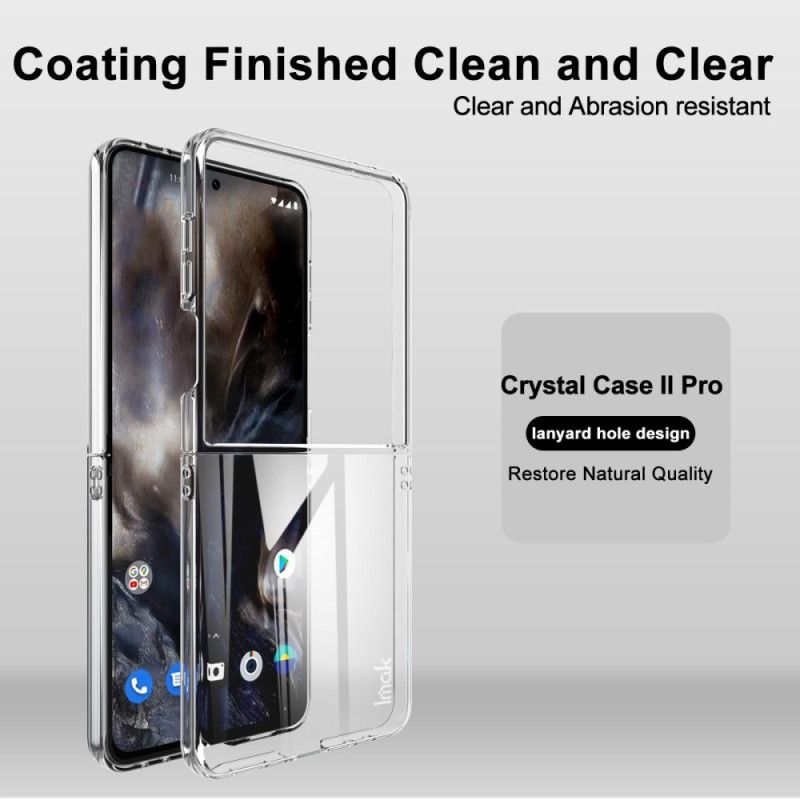 Hoesje Samsung Galaxy Z Flip 7 Imak Crystal Case Ii Pro