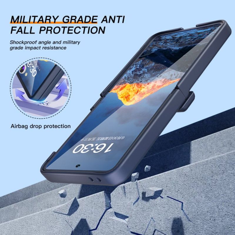 Hoesje Samsung Galaxy Z Flip 7 Ingebouwde Schermbeschermer Bescherming Hoesje