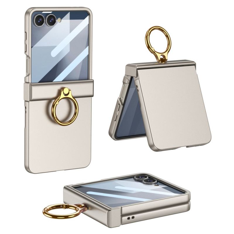 Hoesje Samsung Galaxy Z Flip 7 Klassieke Gkk-ringhouder Bescherming Hoesje