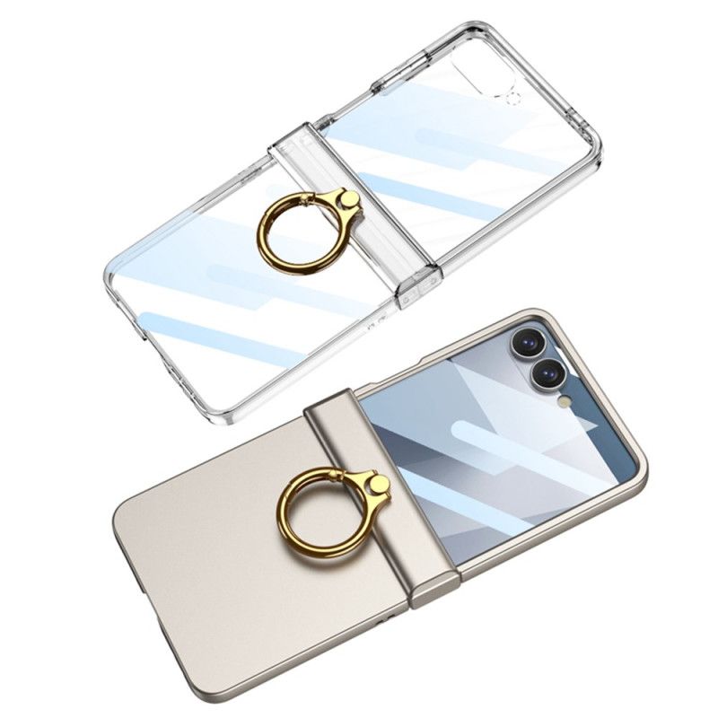 Hoesje Samsung Galaxy Z Flip 7 Klassieke Gkk-ringhouder Bescherming Hoesje