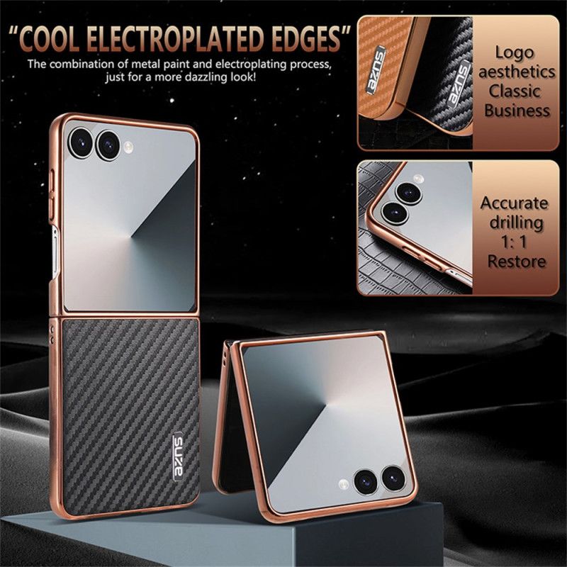 Hoesje Samsung Galaxy Z Flip 7 Koolstofvezel