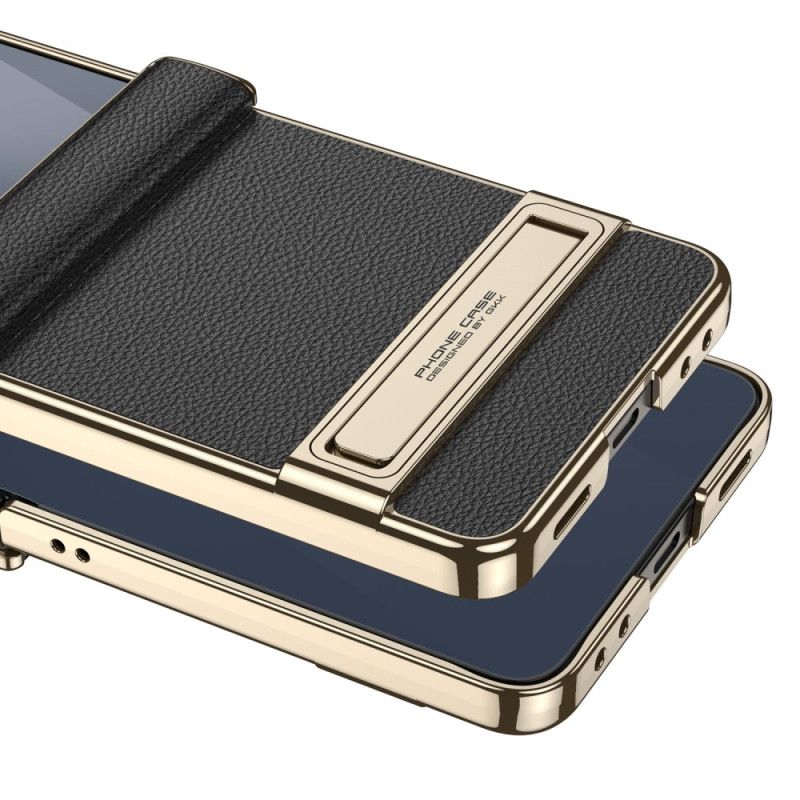 Hoesje Samsung Galaxy Z Flip 7 Kunstleer En Gkk-ondersteuning