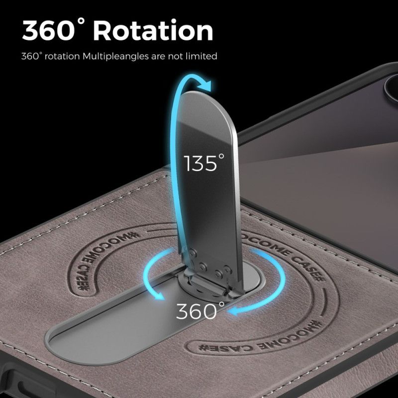 Hoesje Samsung Galaxy Z Flip 7 Magnetisch Met Draaibare Standaard Bescherming Hoesje