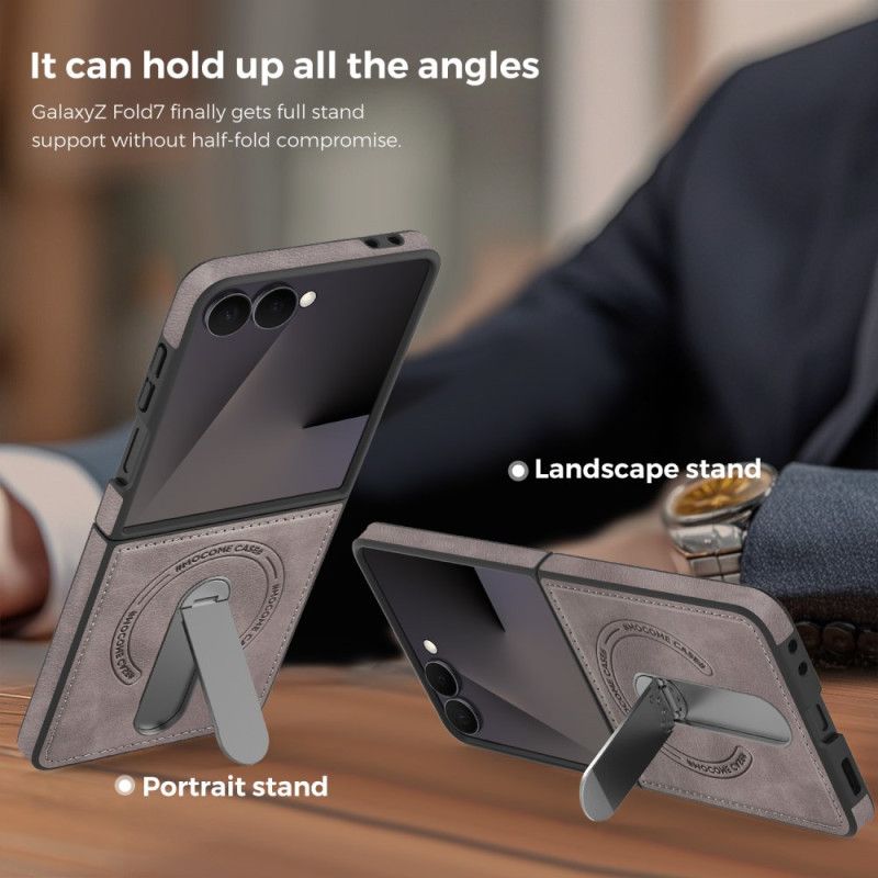 Hoesje Samsung Galaxy Z Flip 7 Magnetisch Met Draaibare Standaard Bescherming Hoesje