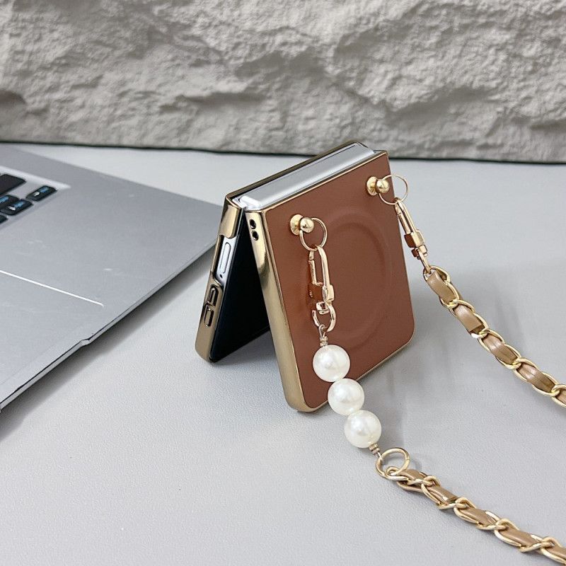 Hoesje Samsung Galaxy Z Flip 7 Magnetische Bedelriem