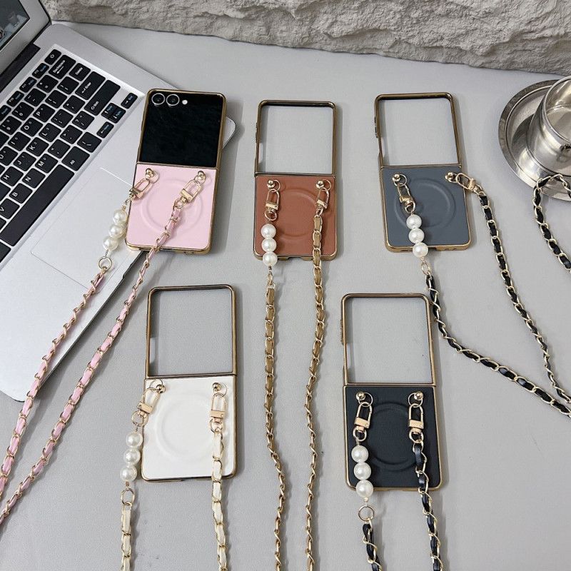 Hoesje Samsung Galaxy Z Flip 7 Magnetische Bedelriem