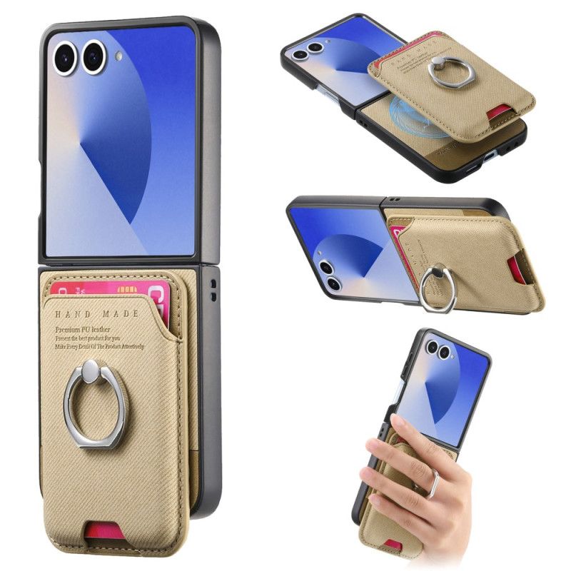 Hoesje Samsung Galaxy Z Flip 7 Magsafe-compatibel Met Afneembare Kaarthouder