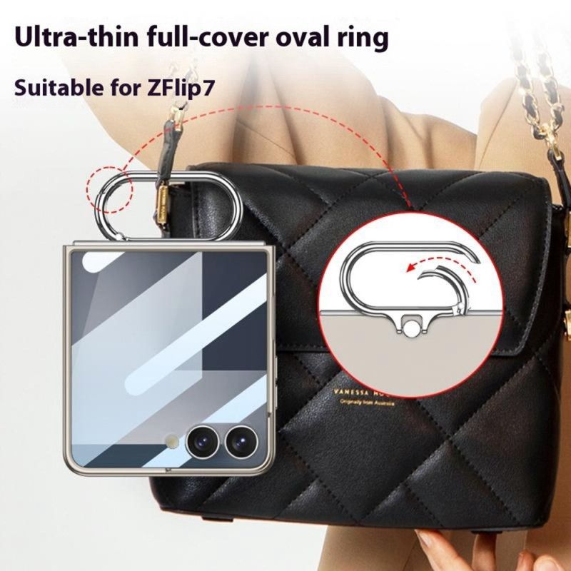 Hoesje Samsung Galaxy Z Flip 7 Ovale Houder Gkk