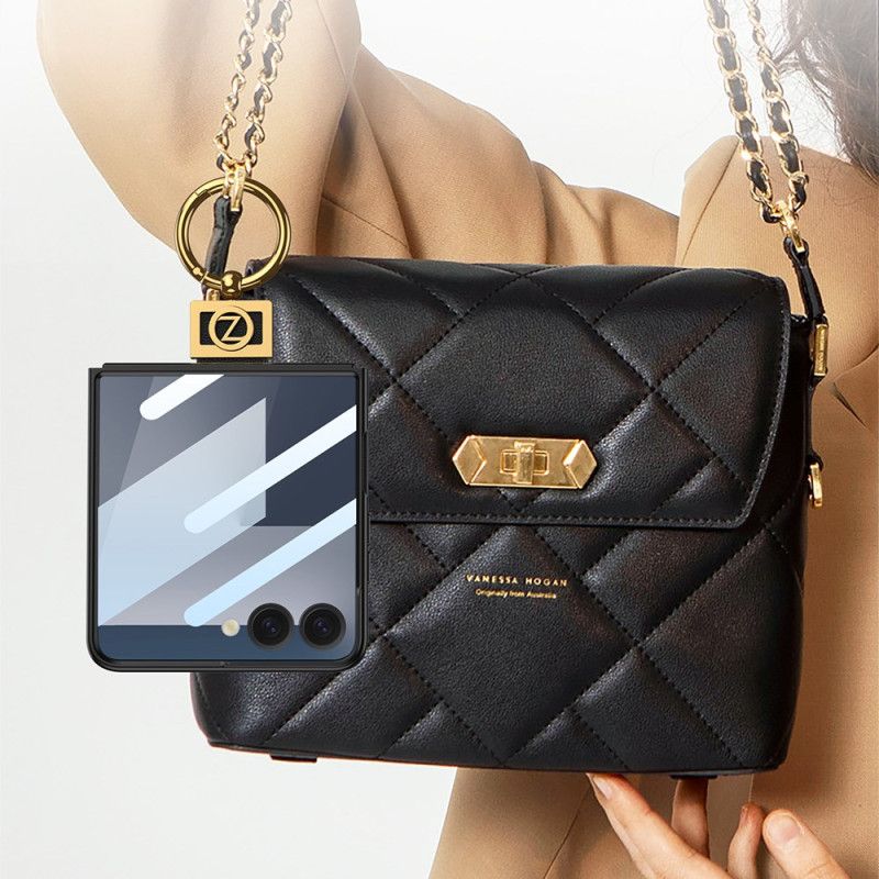 Hoesje Samsung Galaxy Z Flip 7 Ringhouder En Schermbeschermer Gkk