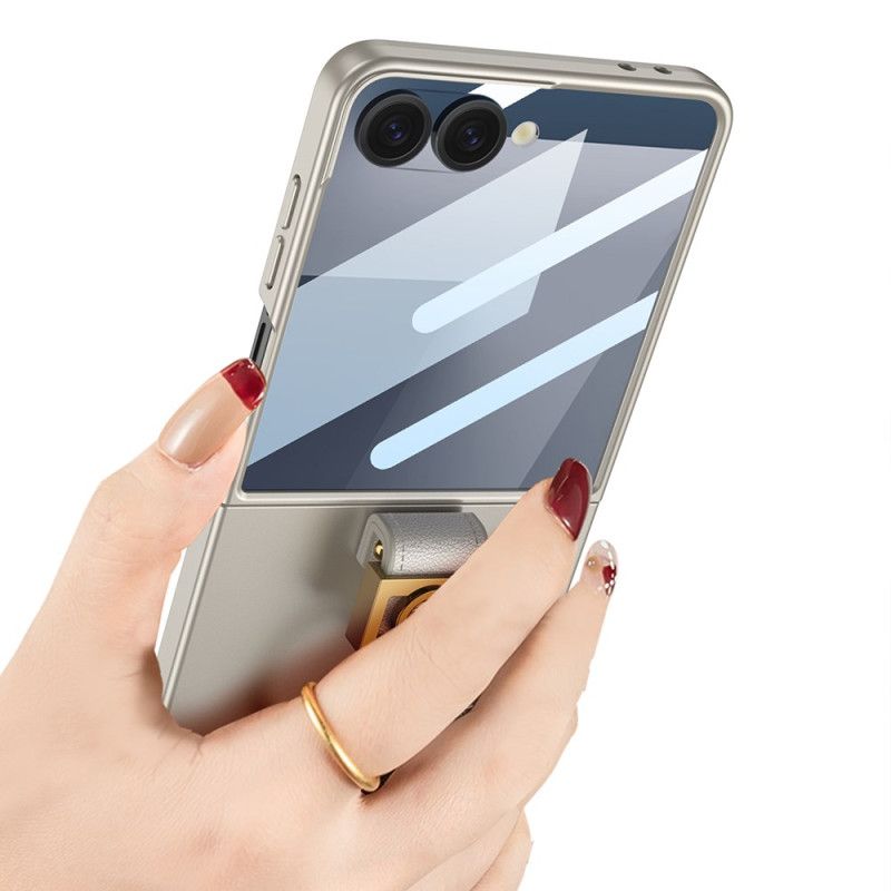 Hoesje Samsung Galaxy Z Flip 7 Ringhouder En Schermbeschermer Gkk