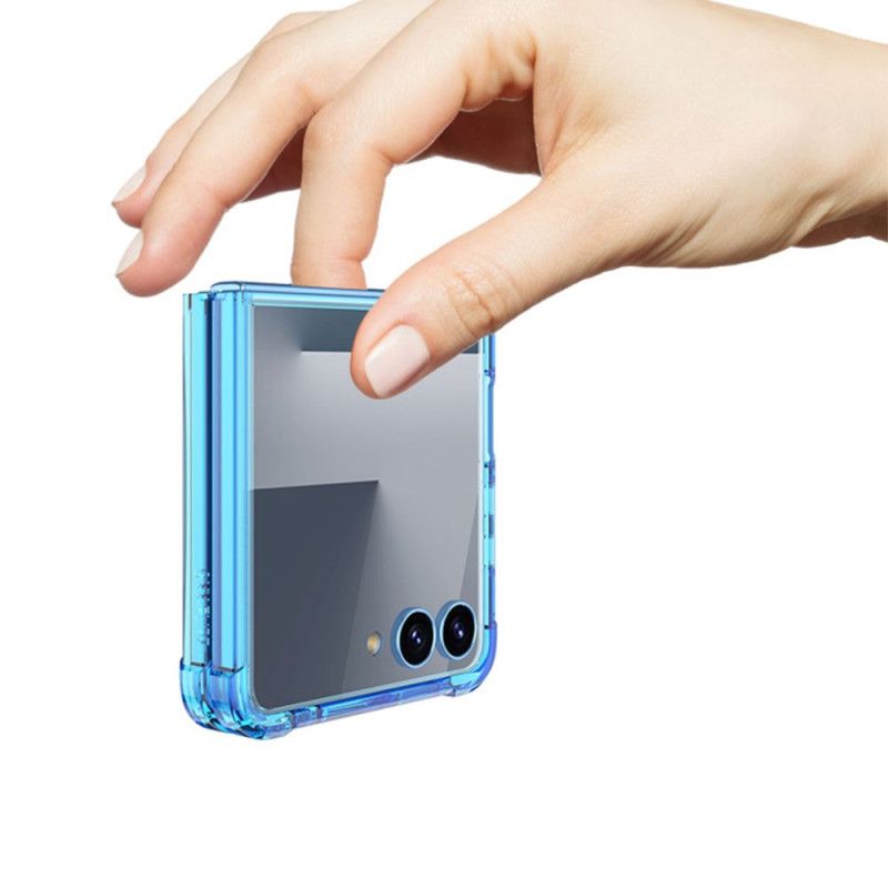 Hoesje Voor Samsung Galaxy Z Flip 7 Gkk Metallic Stijl Velg