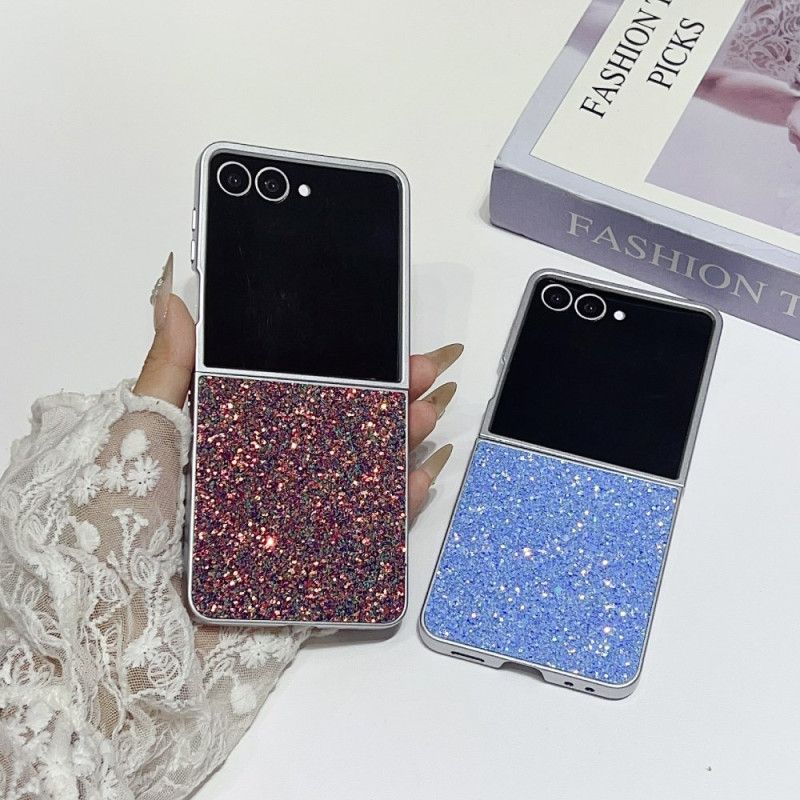 Hoesje Voor Samsung Galaxy Z Flip 7 Glitterdesign