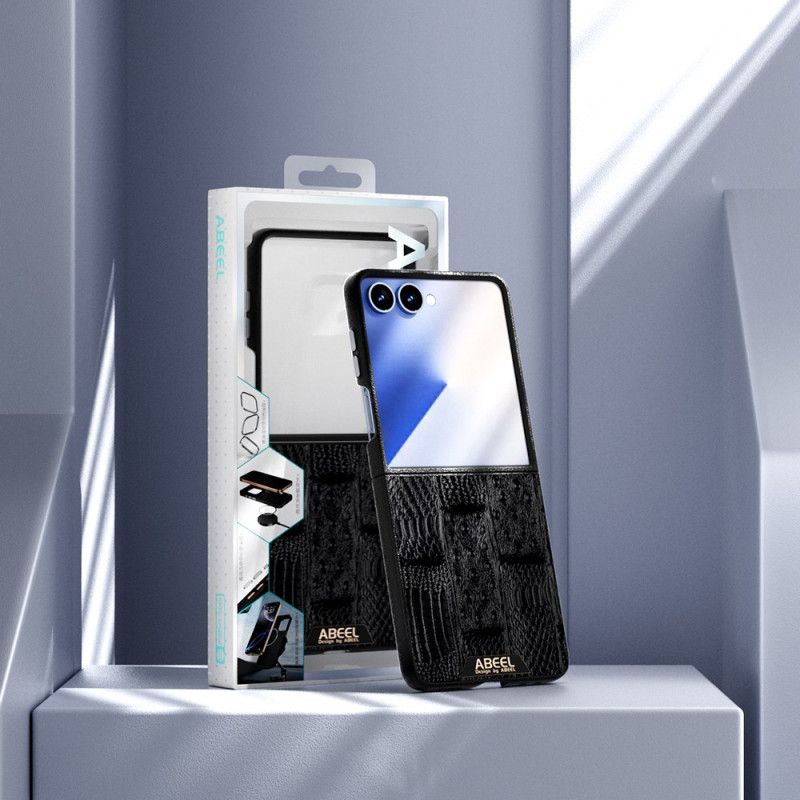 Hoesje Voor Samsung Galaxy Z Flip 7 Magsafe-compatibel Abeel Met Micro-embossing