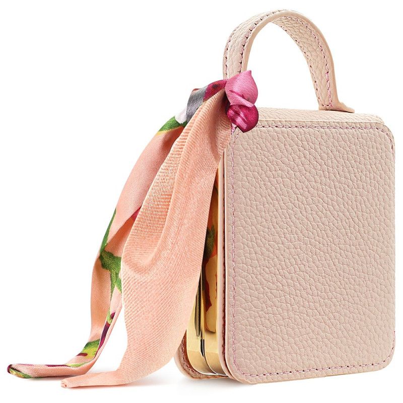 Hoesje Voor Samsung Galaxy Z Flip 7 Spiegel En Kaarthouder