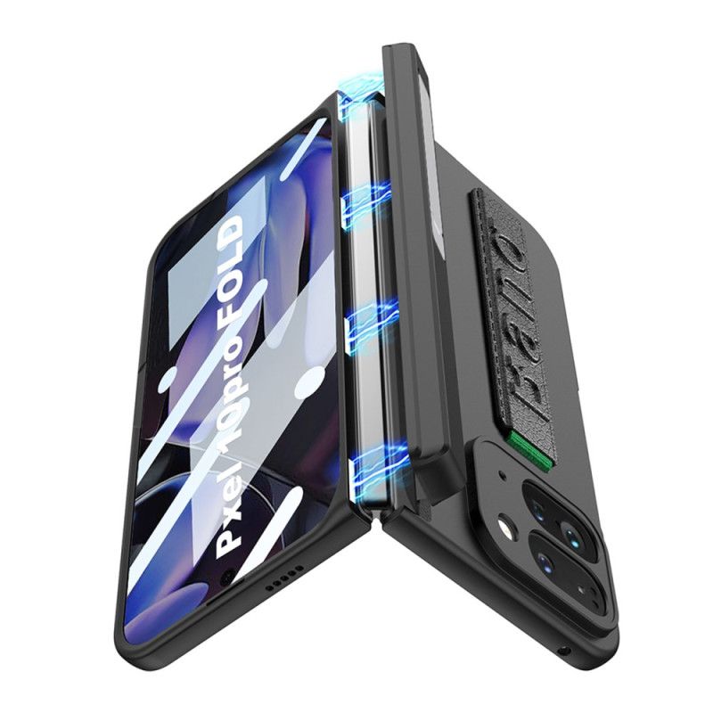 Case Hoesje Google Pixel 10 Pro Fold Telefoonhoesje Standaard En Handriem